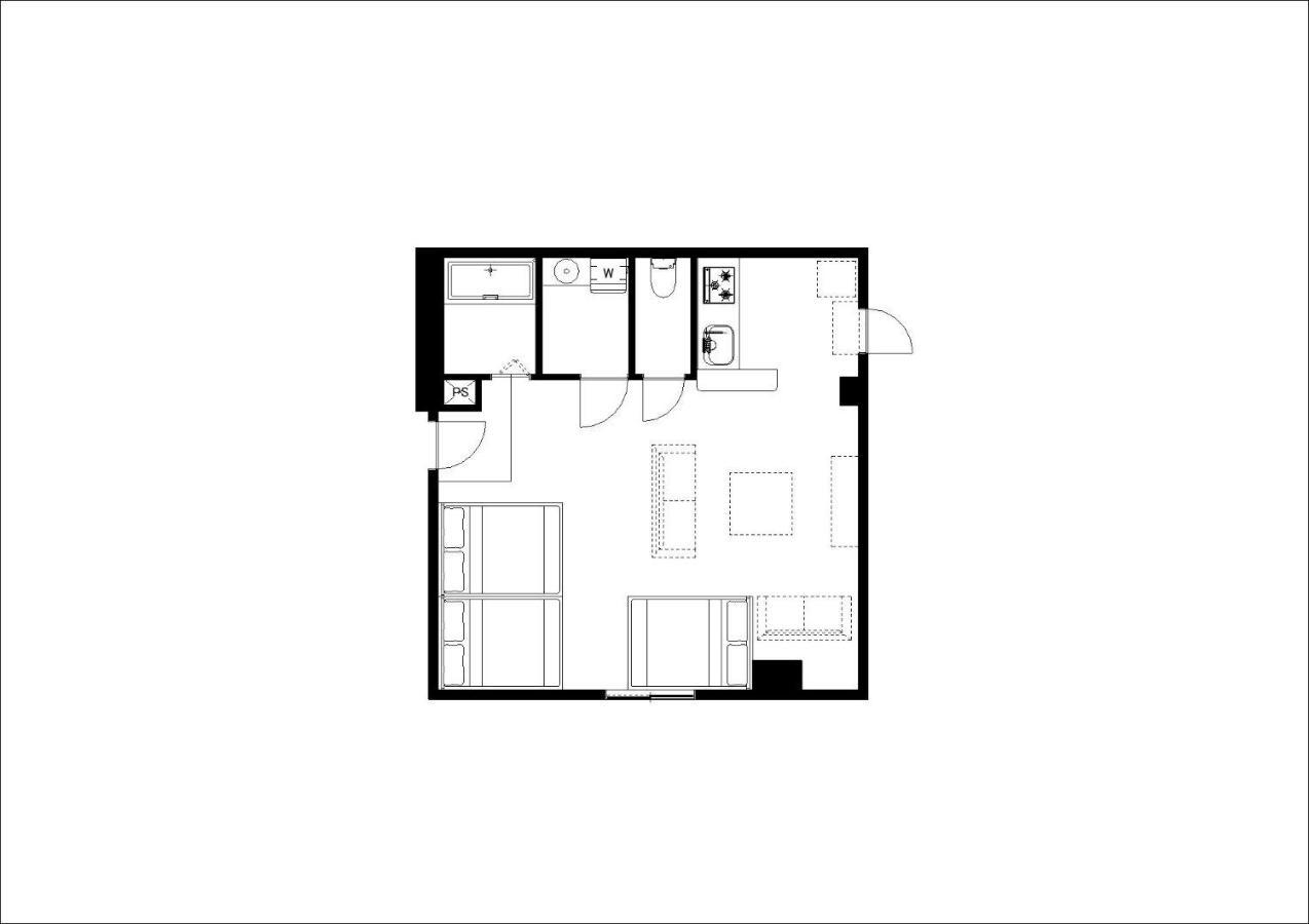 公寓 Willowsminpaku